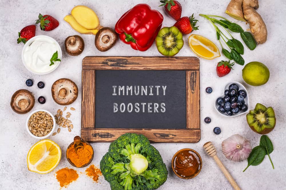 What diet supports a healthy immune system?