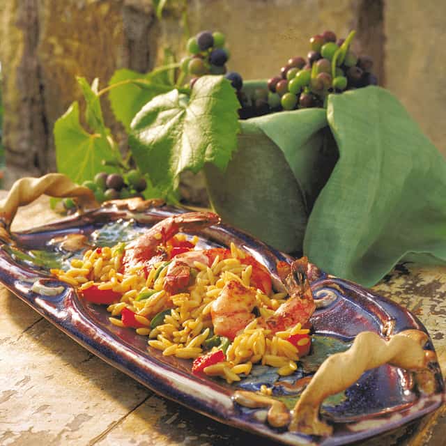 Asian Orzo and Shrimp Recipe
