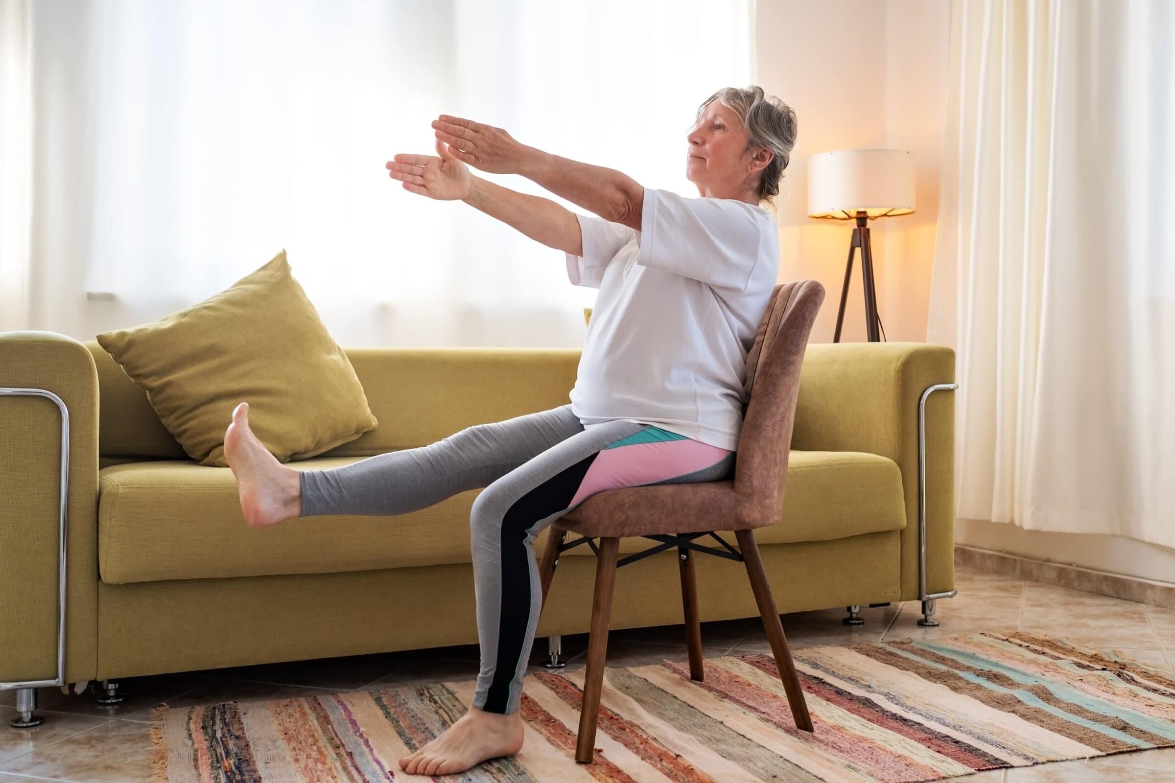 Can chair yoga help you lose weight? Here’s what the science says